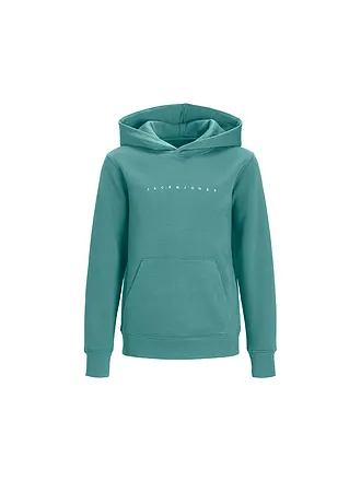 JACK & JONES | Sweat à capuche garçon - Hoodie JJESTAR JJ | hellgrün